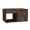 Tuhome Lyon Coffee Table, Single Door Cabinet, One Open Shelf, Dark Walnut MLC6707 - alternate 2